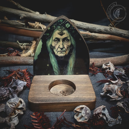 Baba Yaga - Candle Holder -