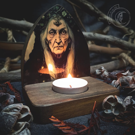 Baba Yaga - Candle Holder -