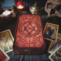 Tarot jewelry box - Thelema Ouroboros -