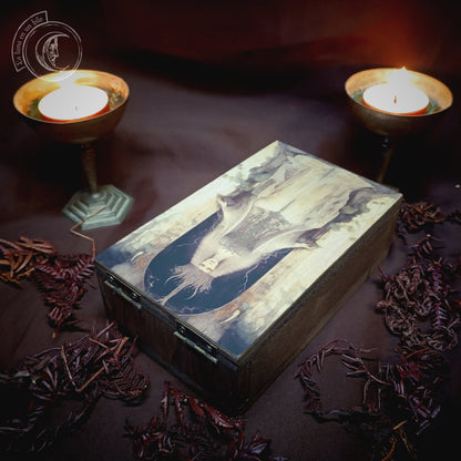 Tarot jewelry box - The Empress -