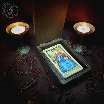 Tarot jewelry box - The Empress -