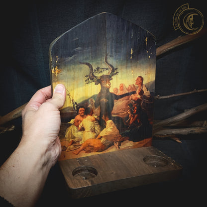 Ritual Altar Candle holder - Witches' Sabbath (Goya) -