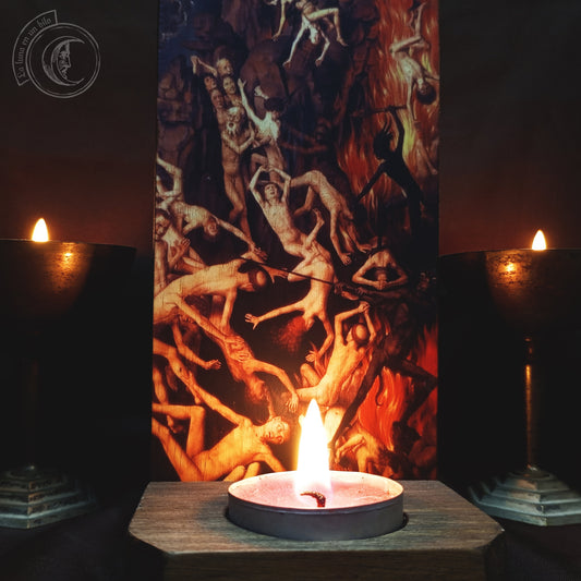 The Last Judgment, Hans Memling - Wall Candle Holder -