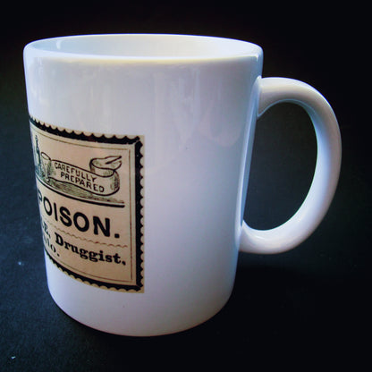 Vintage ceramic mug 11 oz - Laudanum -