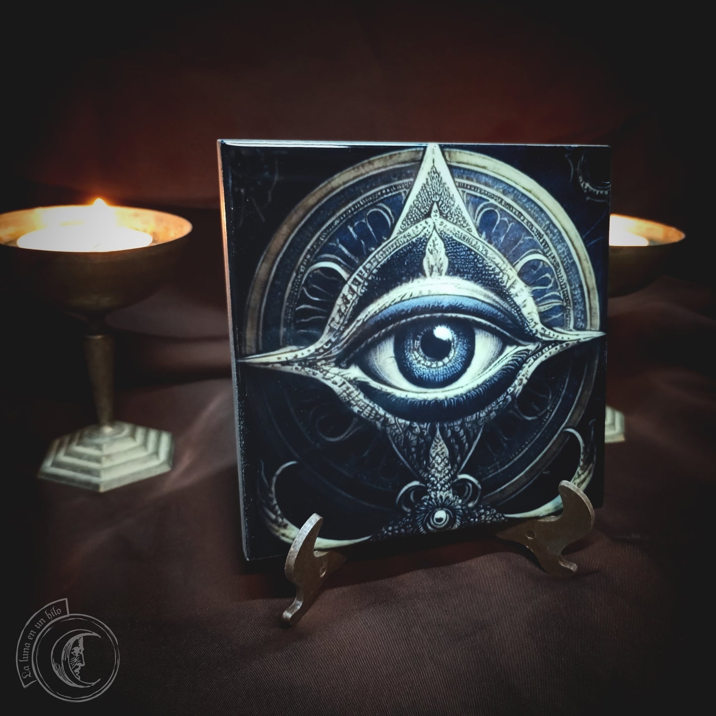 Eye of God - Ceramic Tile Decor -