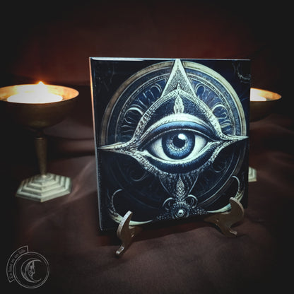 Eye of God - Ceramic Tile Decor -