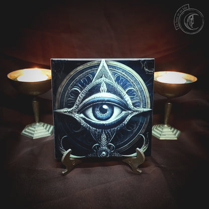 Eye of God - Ceramic Tile Decor -