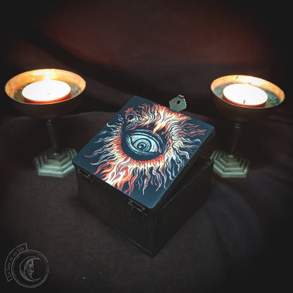 Small Wooden Box - Witch Eye -