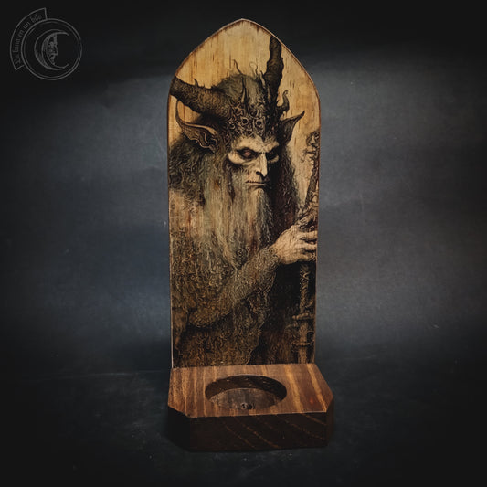 Lucifer - Wall Candle Holder -