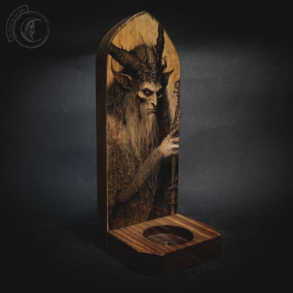 Lucifer - Wall Candle Holder -