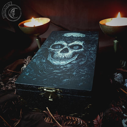 Tarot jewelry box - The Death -