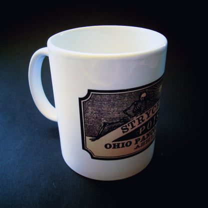 Vintage ceramic mug 11 oz - Strychnine -