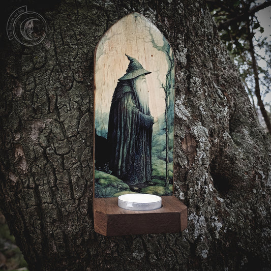 Wizard - Wall Candle Holder -