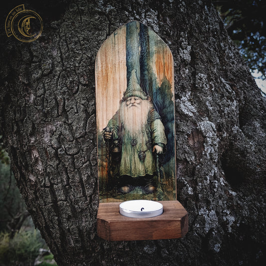 Gnome - Wall Candle Holder -