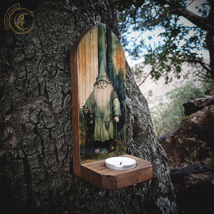 Gnome - Wall Candle Holder -