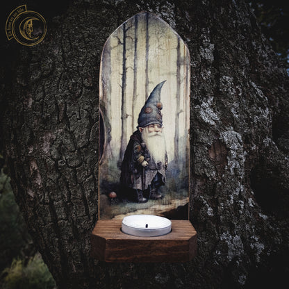 Gnome II - Wall Candle Holder -