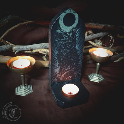 Werewolf - Wall Candle Holder -