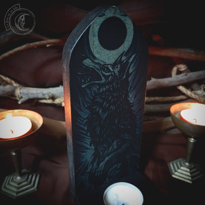 Werewolf - Wall Candle Holder -