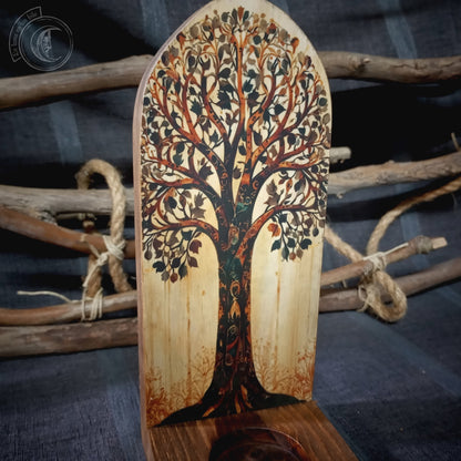 Tree of Life - Wall Candle Holder -