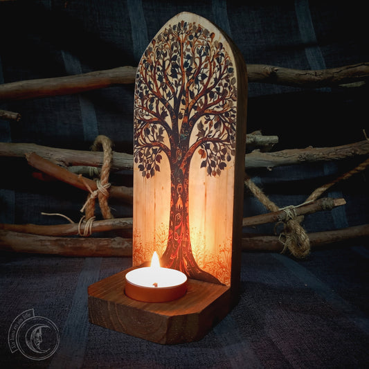 Tree of Life - Wall Candle Holder -