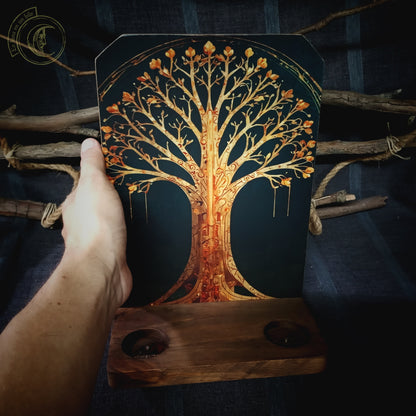Ritual Altar Candle holder - Tree of Life -