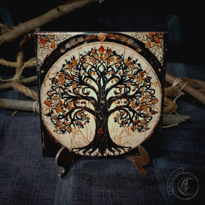 Tree of Life - Ceramic Tile Decor -