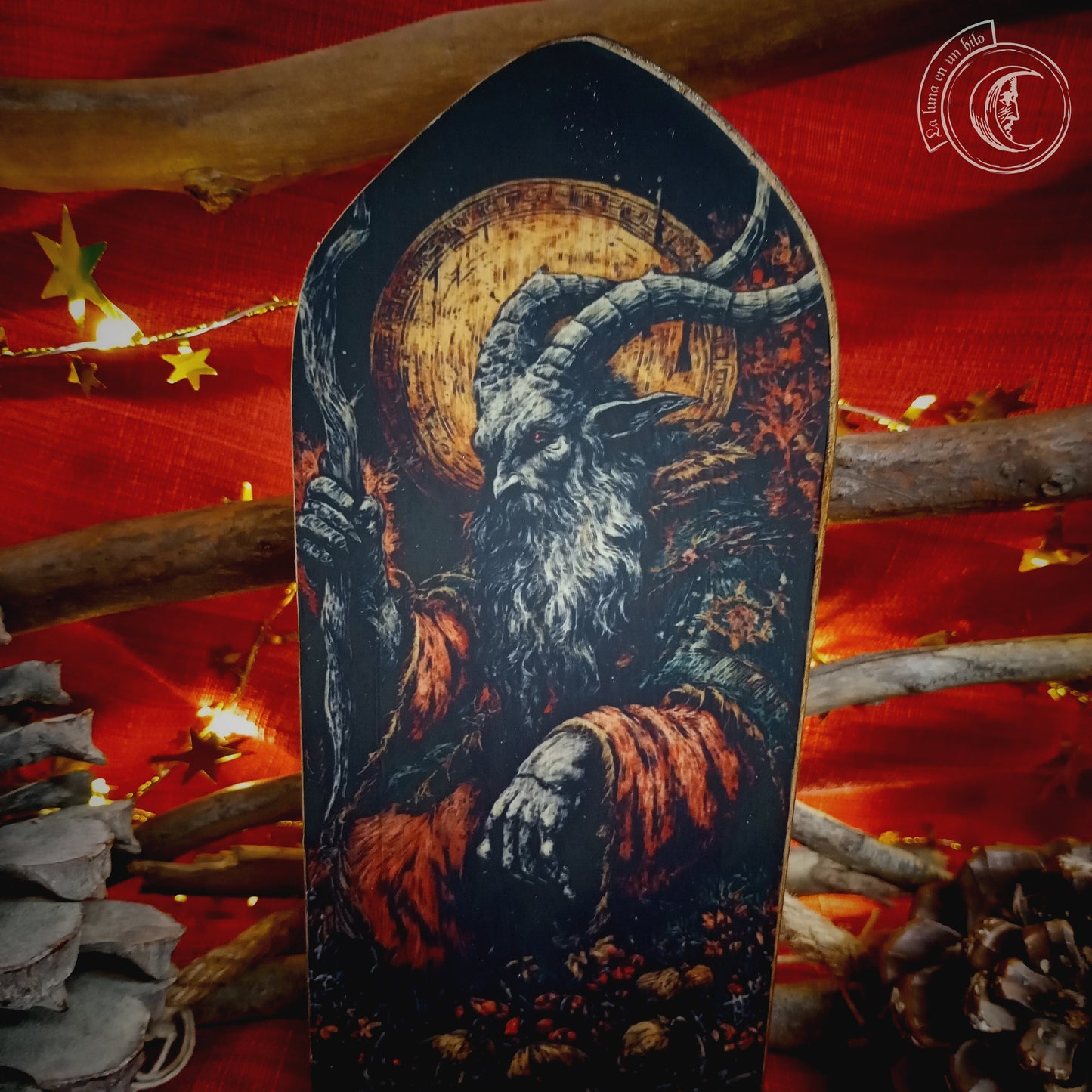 Krampus - Wall Candle Holder -