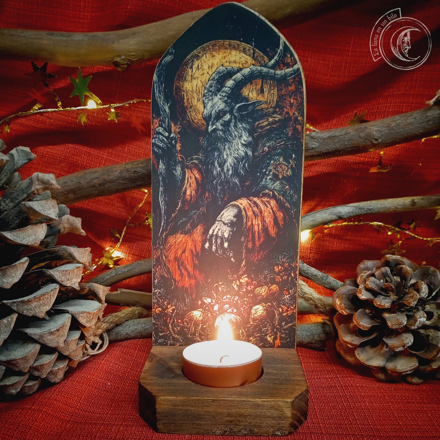 Krampus - Wall Candle Holder -