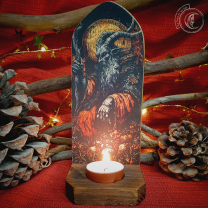 Krampus - Wall Candle Holder -