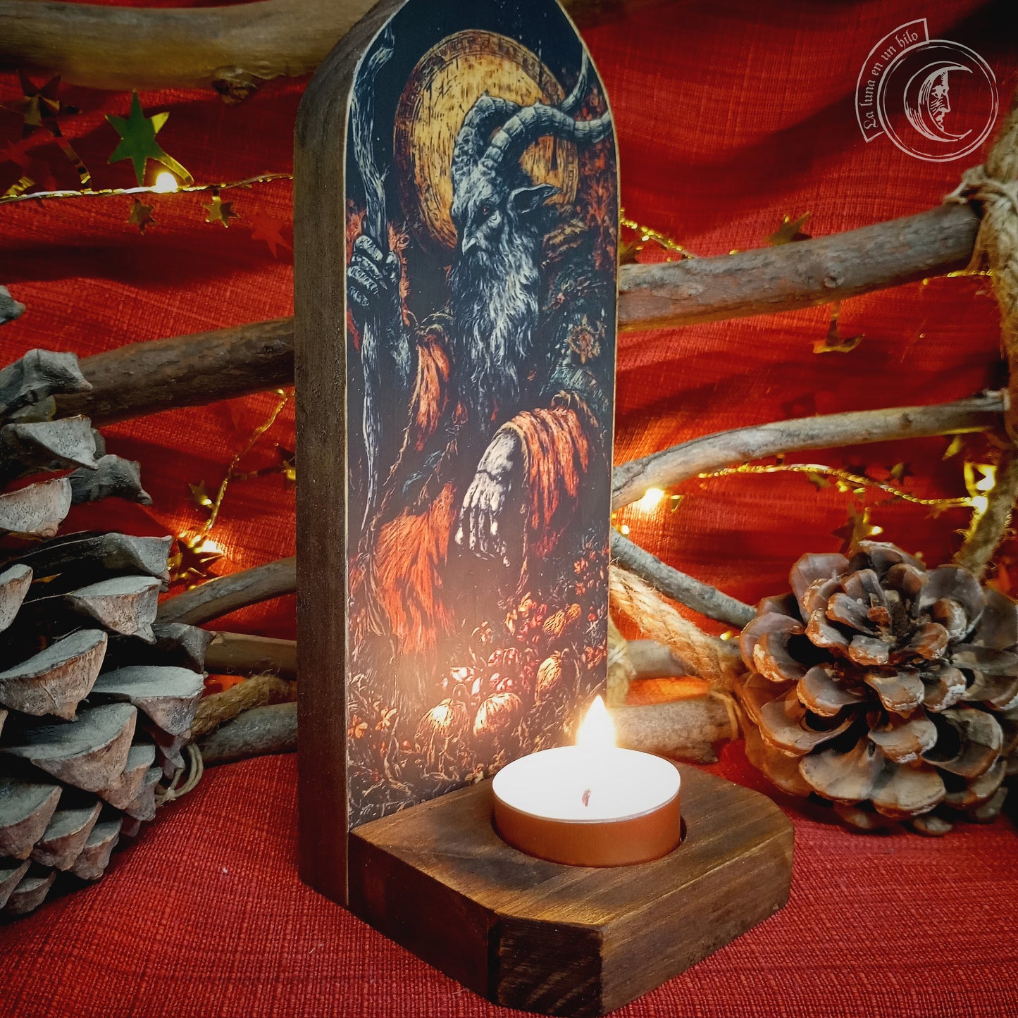 Krampus - Wall Candle Holder -