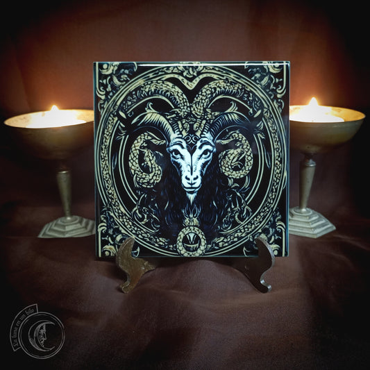 Macho Cabrío - Azulejo cerámico decorativo