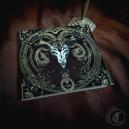 Macho Cabrío - Azulejo cerámico decorativo