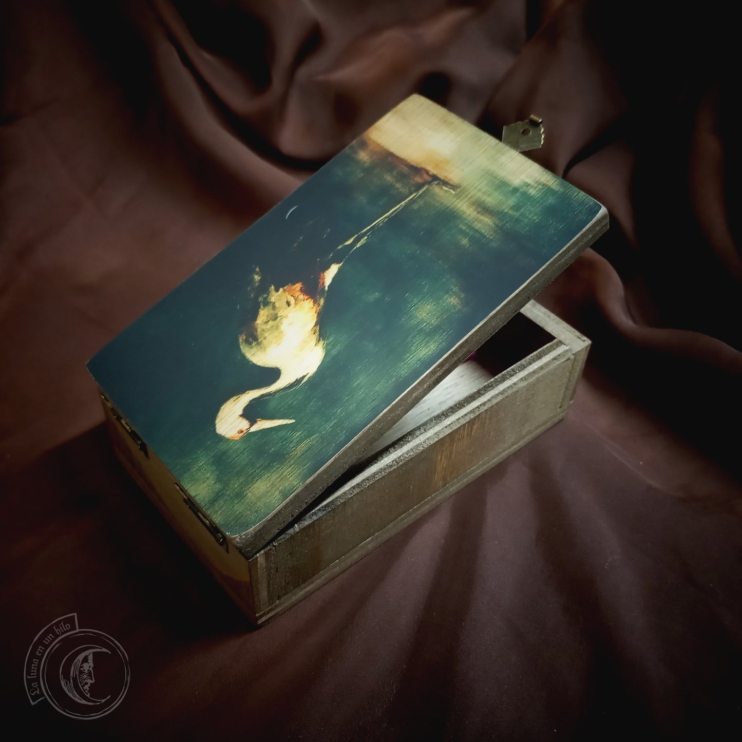 Boîte à bijoux Tarot - Grue -
