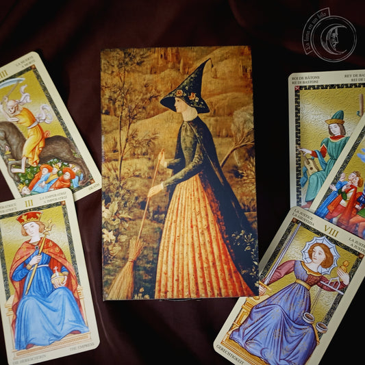 Tarot jewelry box - Renaissance Witch -