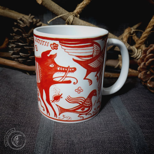 Ceramic mug 11 oz - Celtiberian Boar -