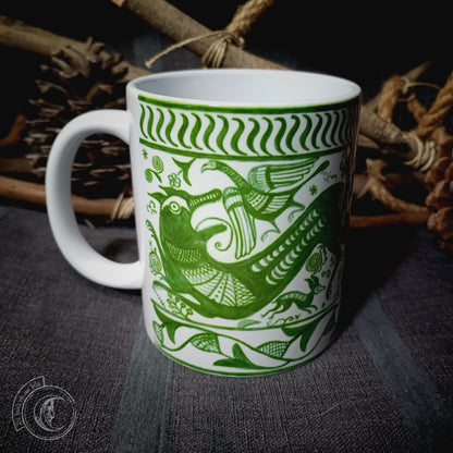 Ceramic mug 11 oz - Celtiberian Wolf -
