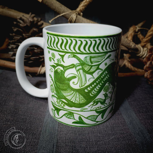 Ceramic mug 11 oz - Celtiberian Wolf -