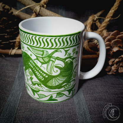 Ceramic mug 11 oz - Celtiberian Wolf -