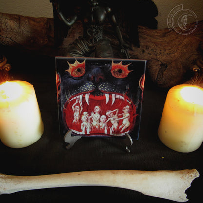 Mouth of Hell - Ceramic Tile Decor -