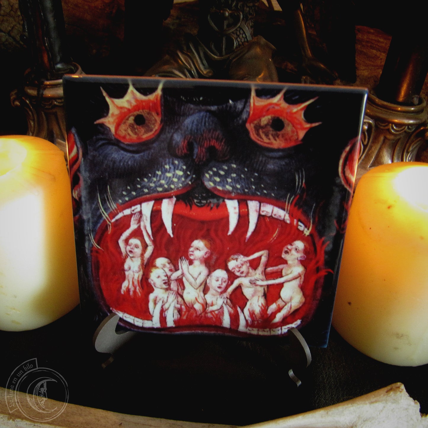 Mouth of Hell - Ceramic Tile Decor -