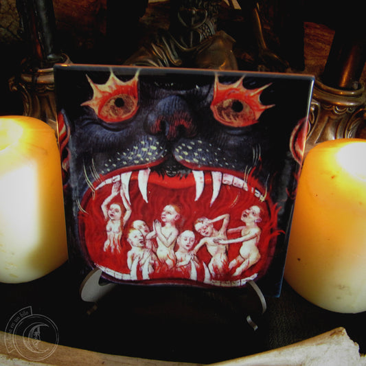 Mouth of Hell - Ceramic Tile Decor -