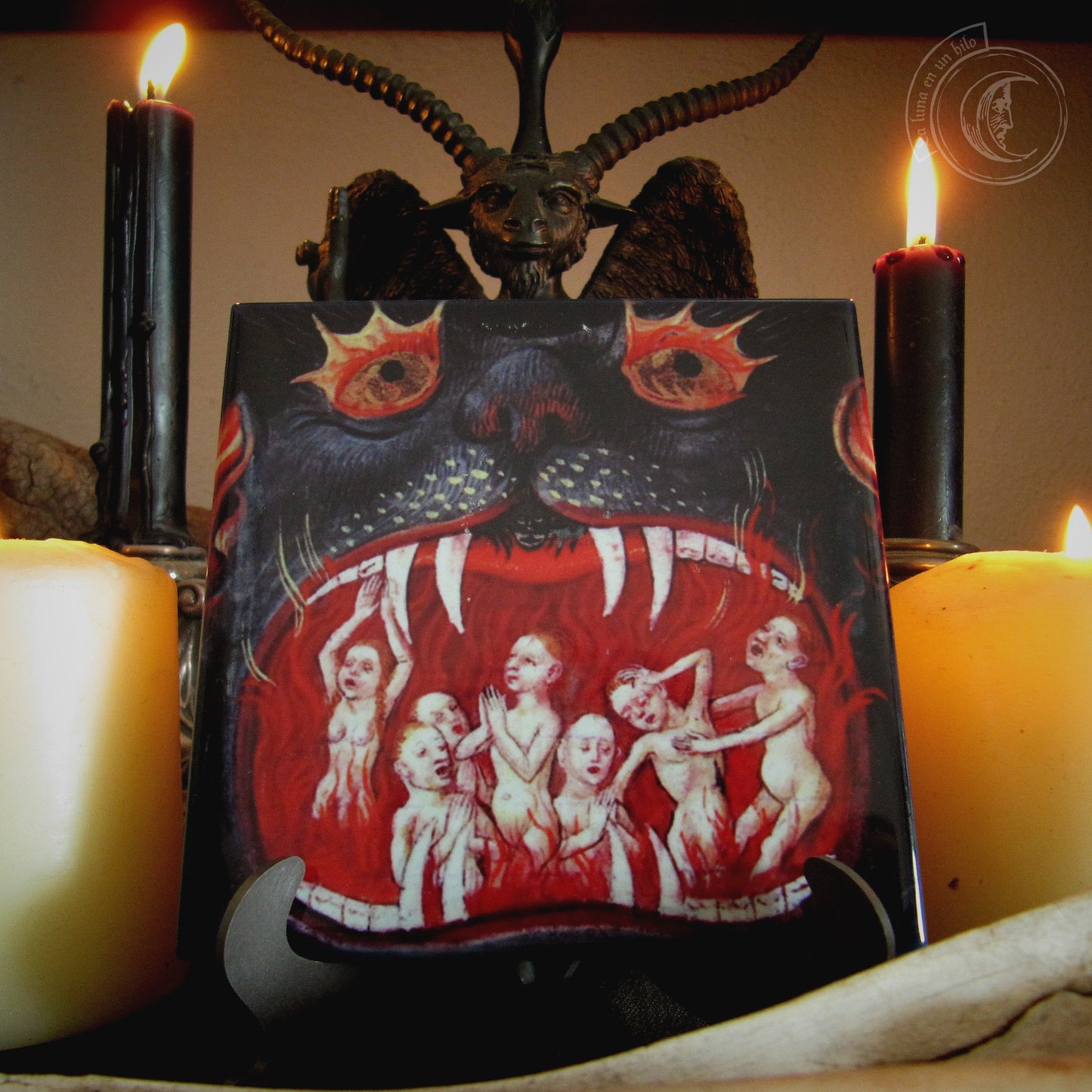 Mouth of Hell - Ceramic Tile Decor -