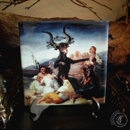 Witches' Sabbath (Goya) - Ceramic Tile Decor -