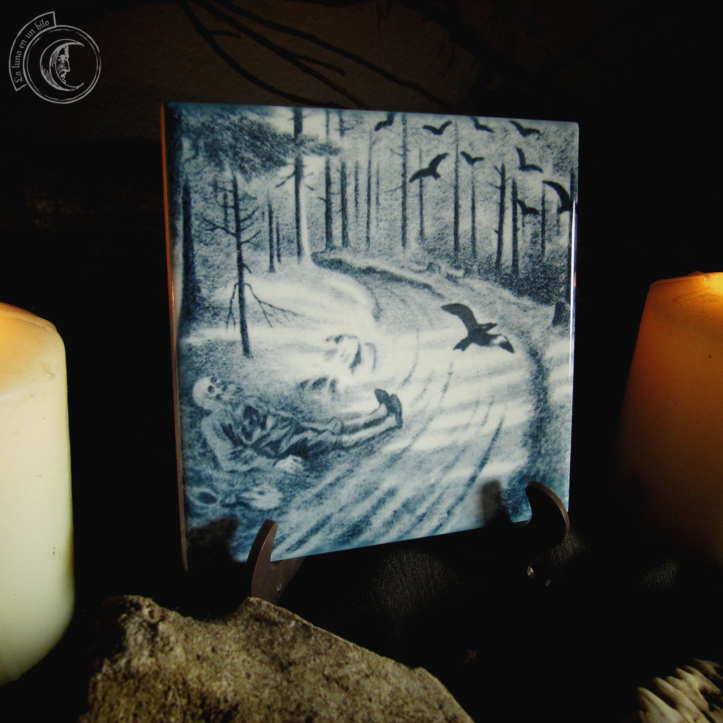 Fattigmannen (The Pauper), Theodor Severin Kittelsen - Ceramic Tile Decor -