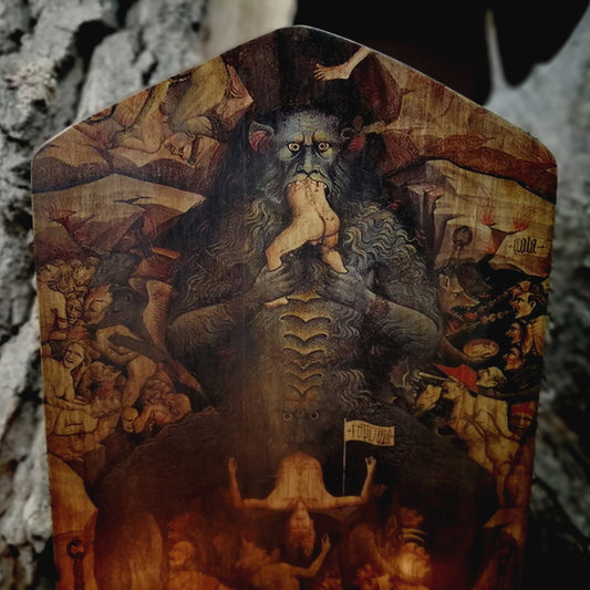 Ritual Altar Candle holder -  Lucifer - Giovanni da Modena