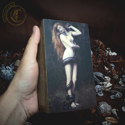 Tarot jewelry box - Lilith (John Collier) -