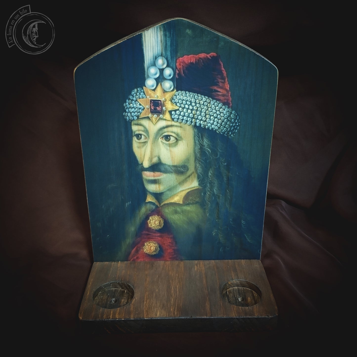 Ritual Altar Candle holder - Vlad Tepes -