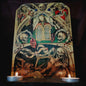 Ritual Altar Candle holder -  Allegory of the Transience of Life - Master I. A. M. of Zwolle (XV)