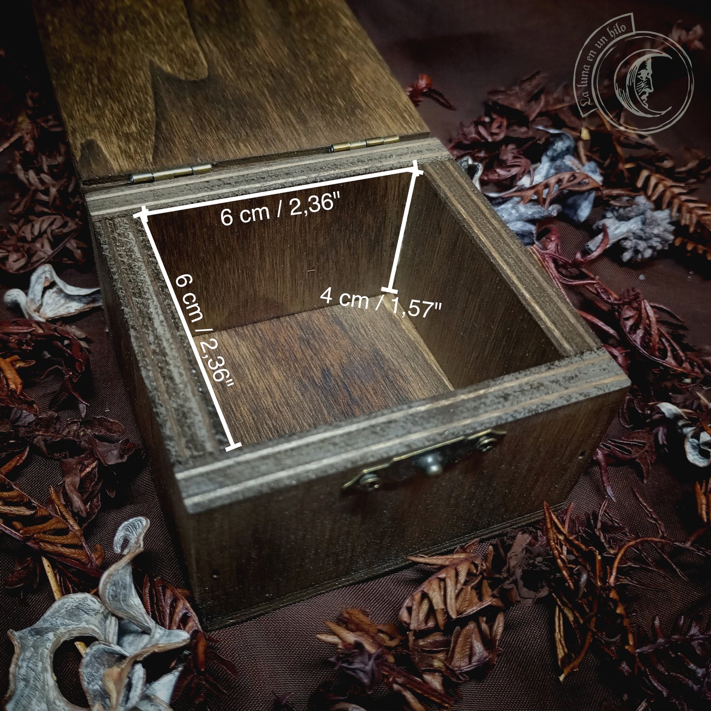 Small Wooden Box - Wisdom Tree -