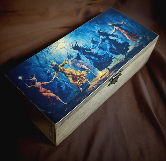 Wooden Chest - Witches Sabbath -